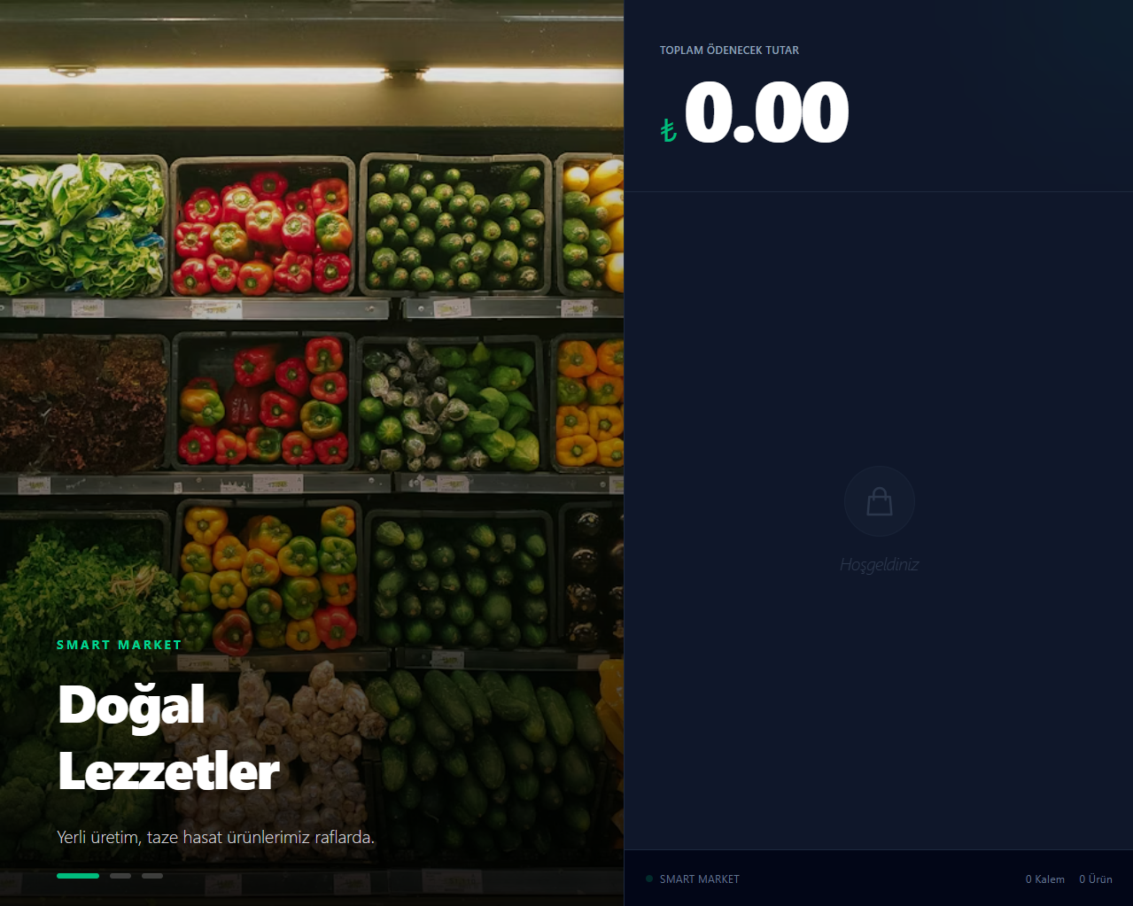 ERPOS Gerçek Müşteri Ekranı